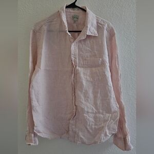 J Crew Light Pink Button-Up Shirt
